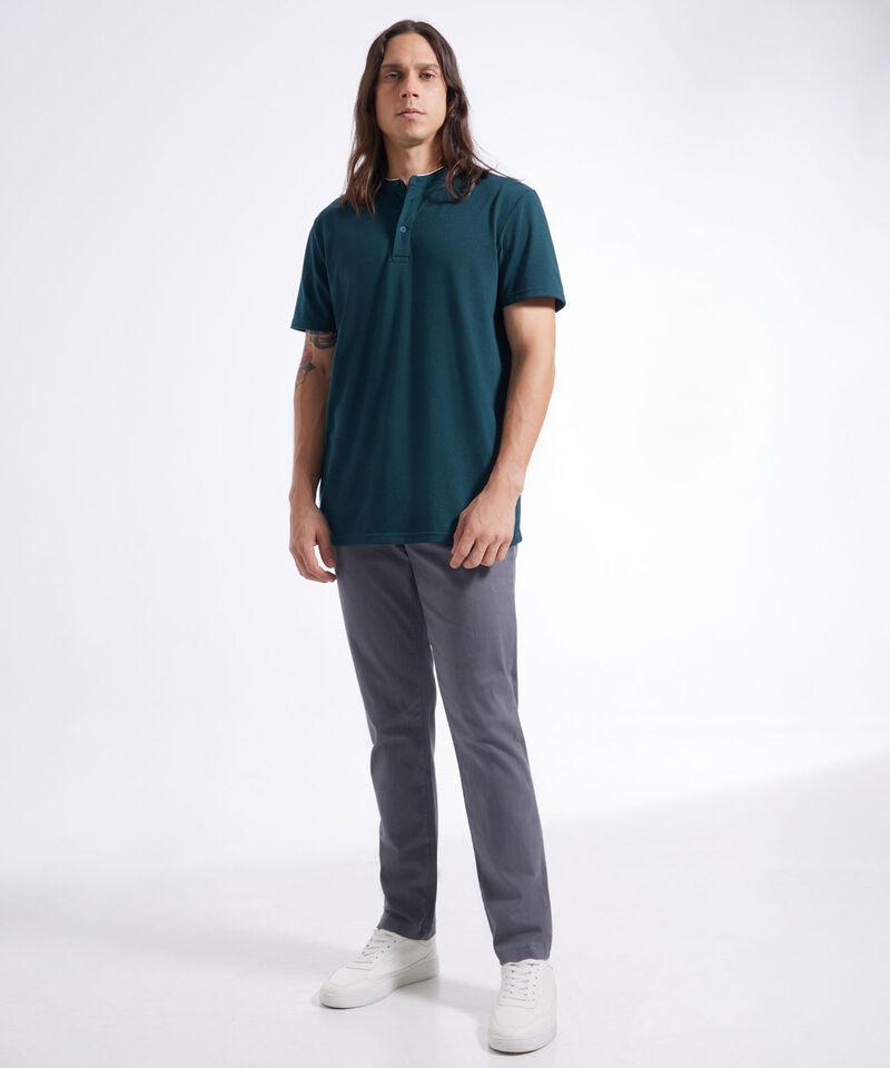 Polo Cuello Mao Para Hombre|Compra Online|SEVEN SEVEN