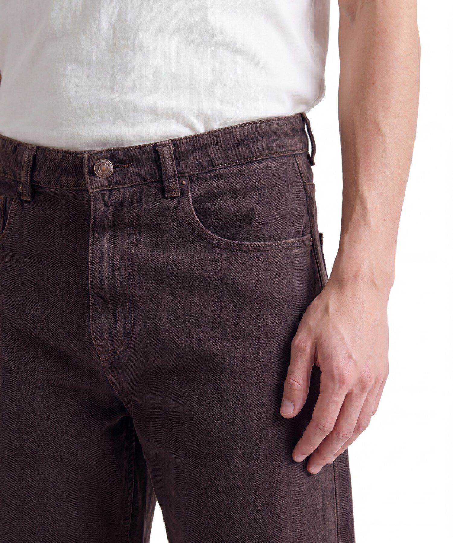 Bermuda Para Hombre CafeOscuro
