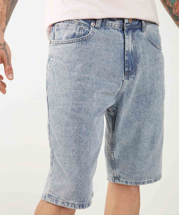 Bermudas jeans hombre