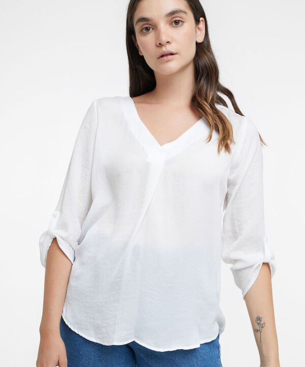 Blusa básica para mujer