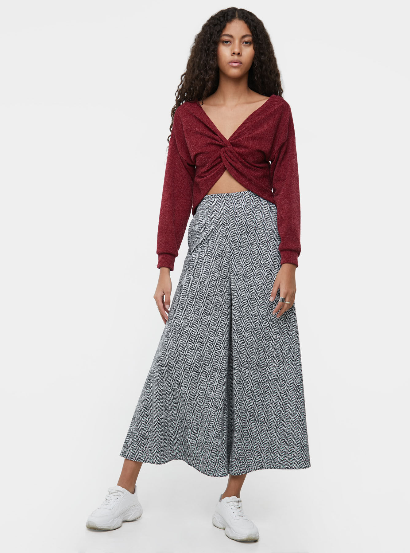 Pantalon Tipo Culotte Con Aberturas Compra Online SEVEN SEVEN