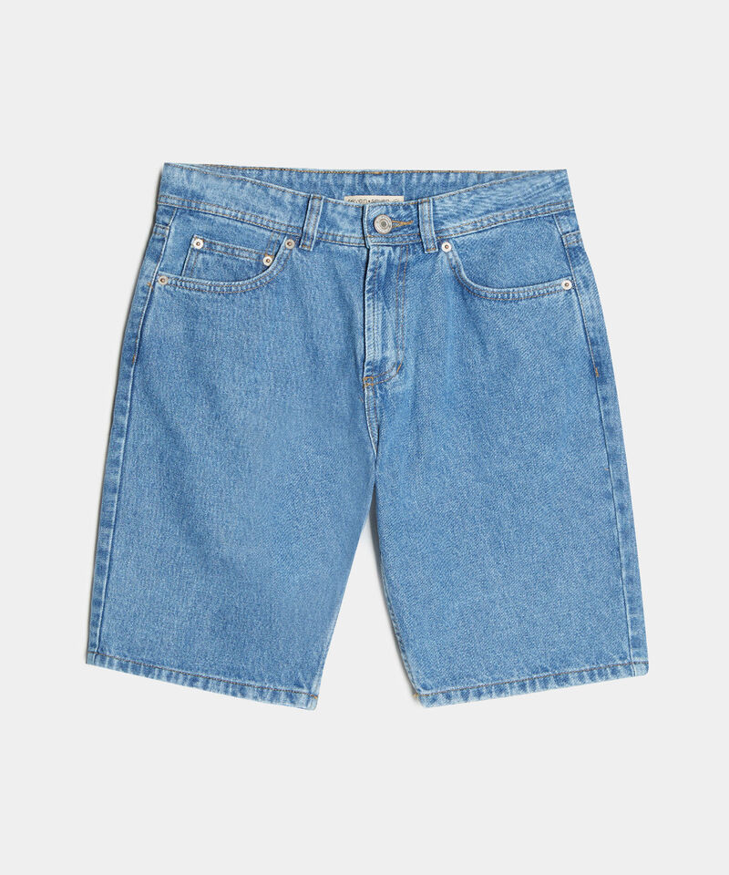 Bermudas jeans hombre