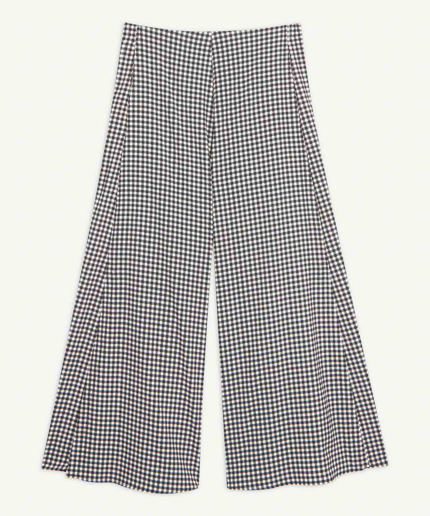 Pantal&oacute;n Tipo Culotte Con Aberturas, Negro, hi-res
