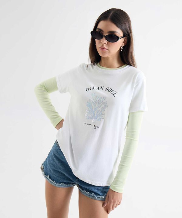 Camisetas Estampadas para mujer image number null