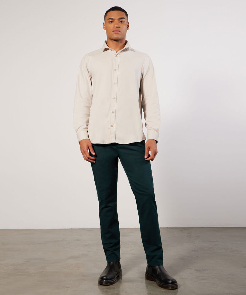 Pantal&oacute;n Tipo Chino con Bolsillos, VerdeOscuro, hi-res