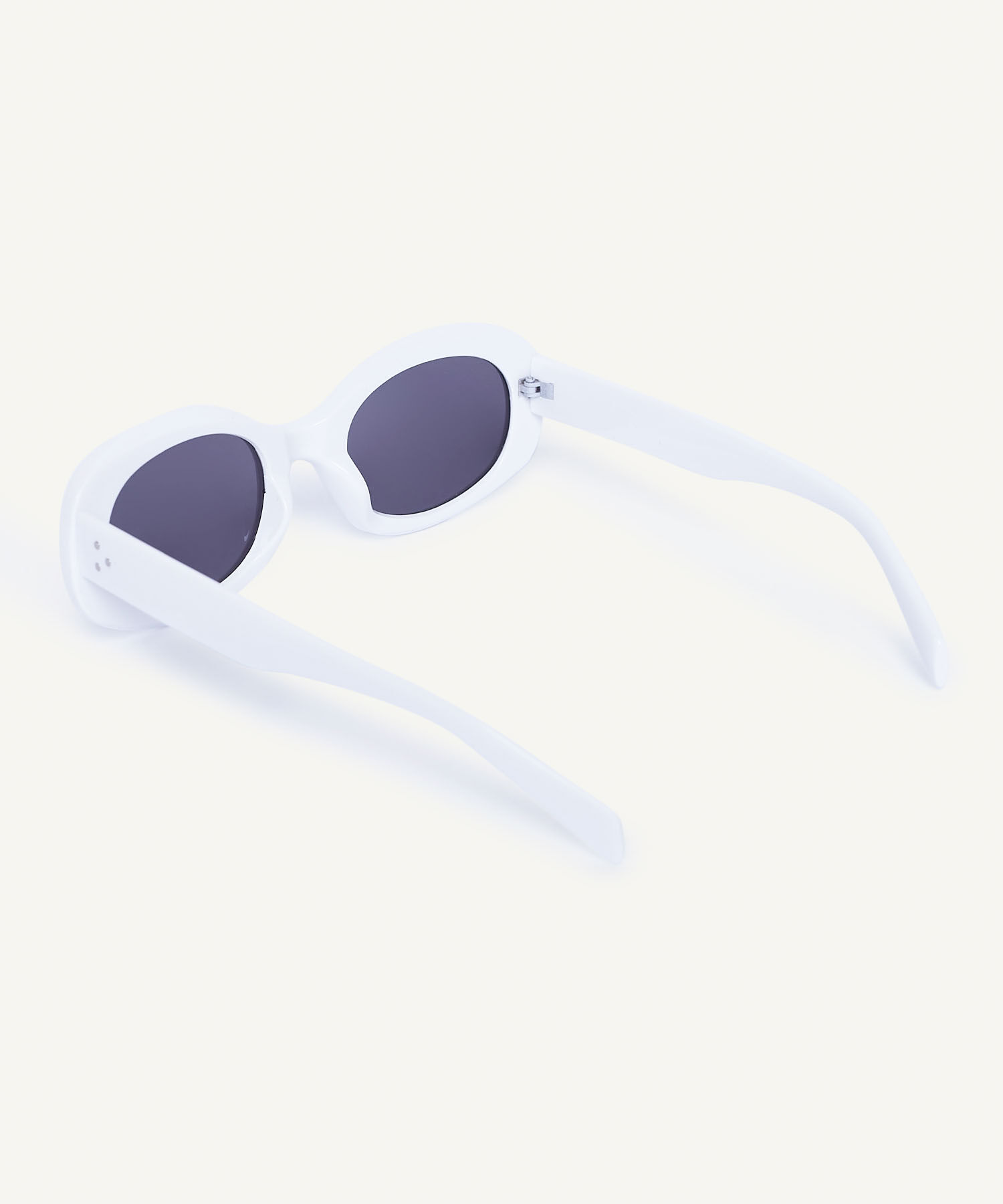 Lentes blancos ovalados deals