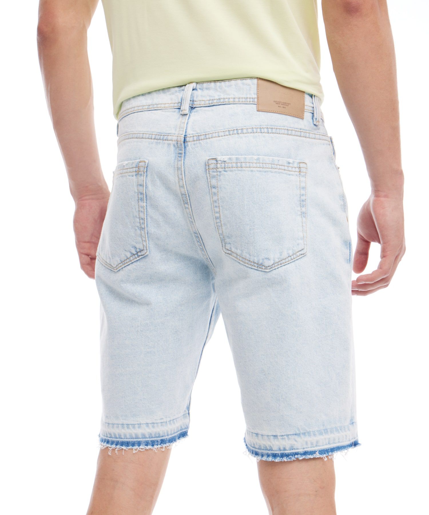 Bermudas jeans hombre
