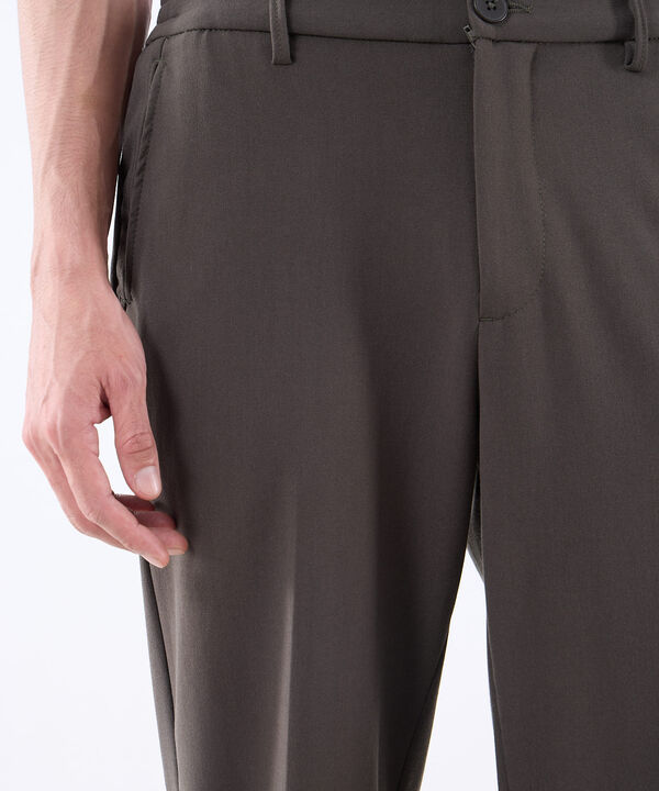 Pantal&oacute;n de Cuadros, VerdeOscuro, hi-res