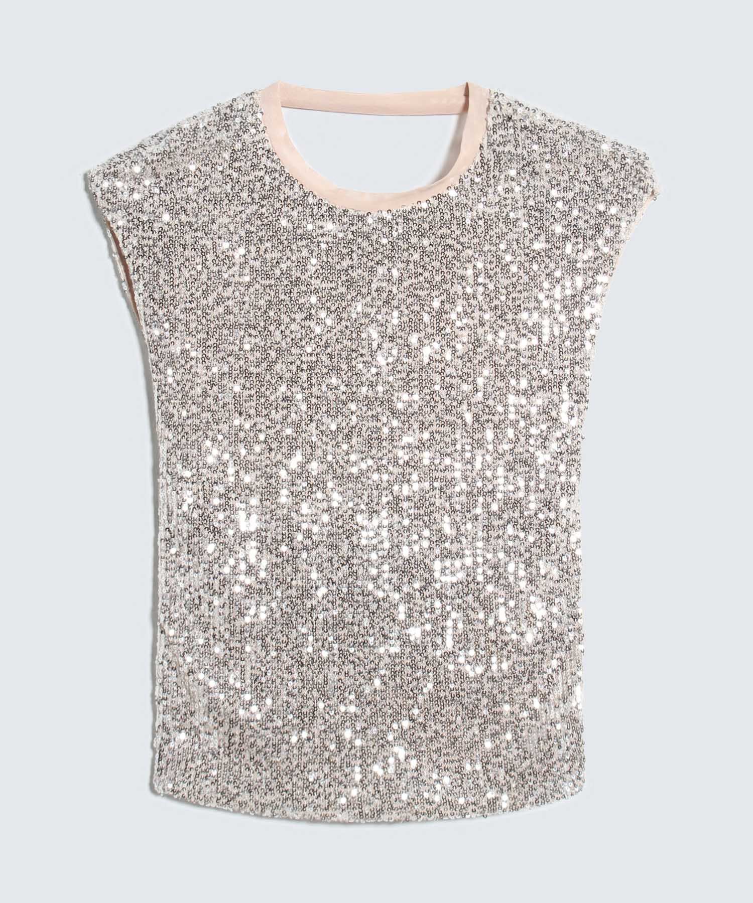Camiseta con Lentejuelas Compra Online SEVEN SEVEN
