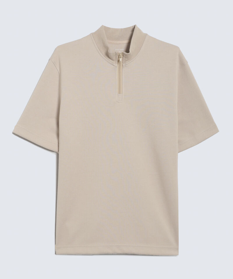 Polo Cuello Alto, Beige, hi-res