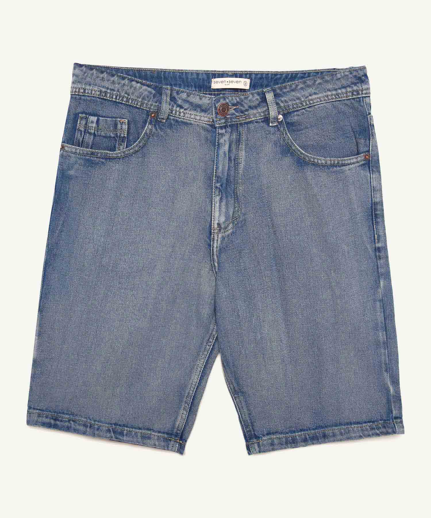 Bermudas jeans hombre