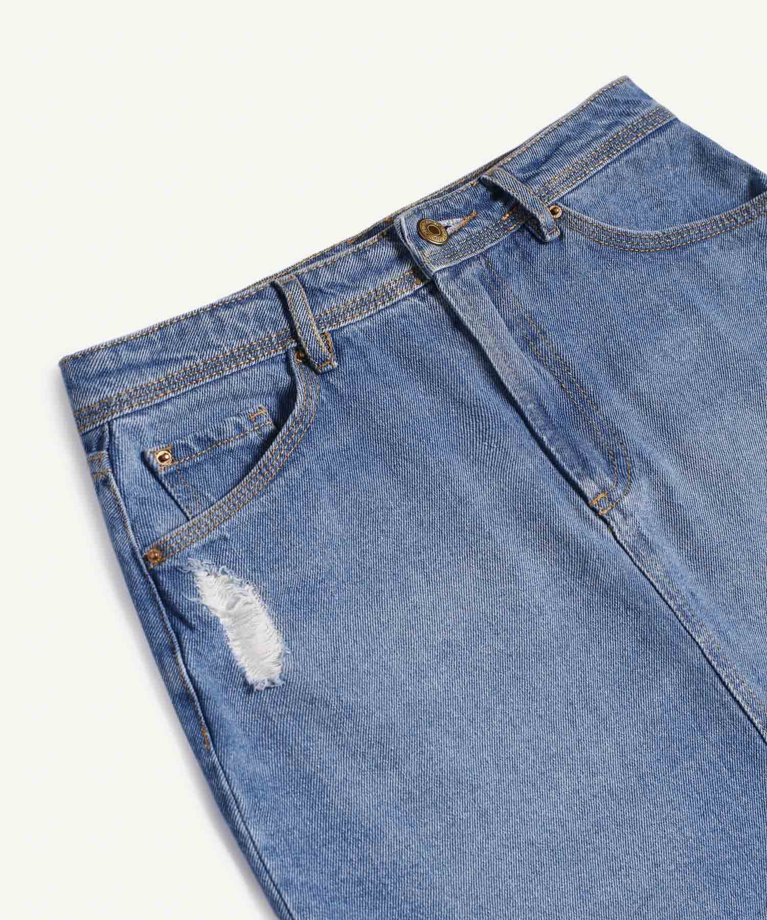 Faldas de jean