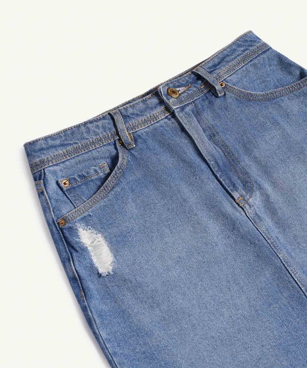 Faldas de jean