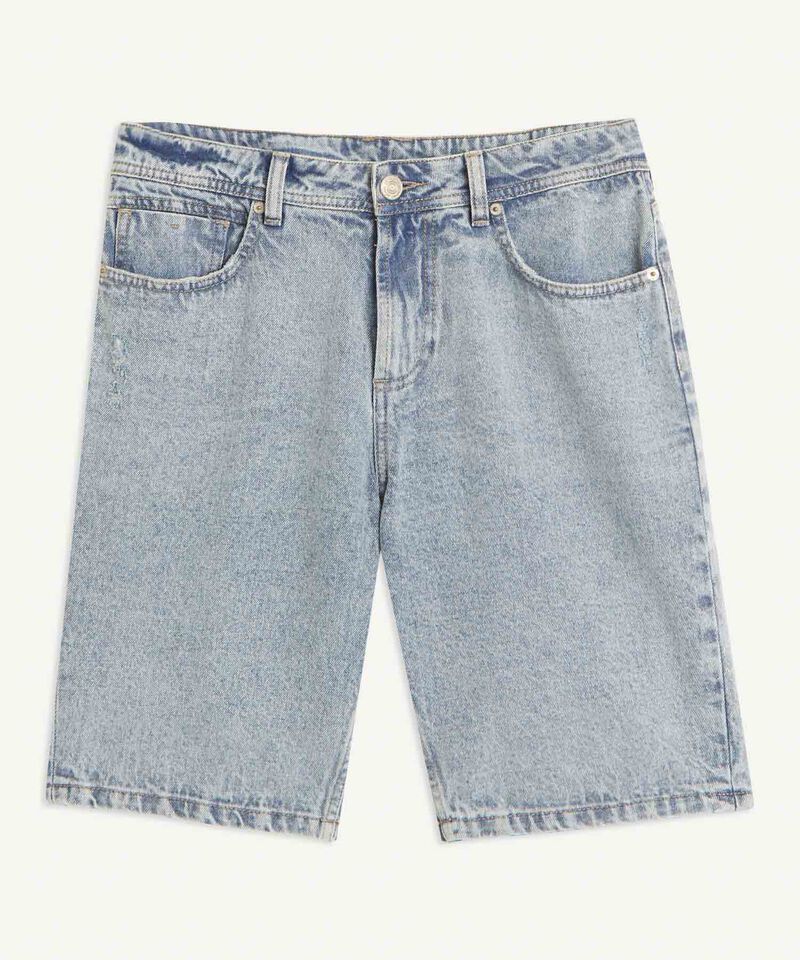Bermudas jeans hombre