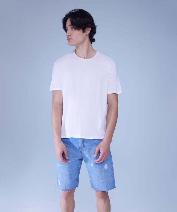 Bermudas jeans hombre image number null