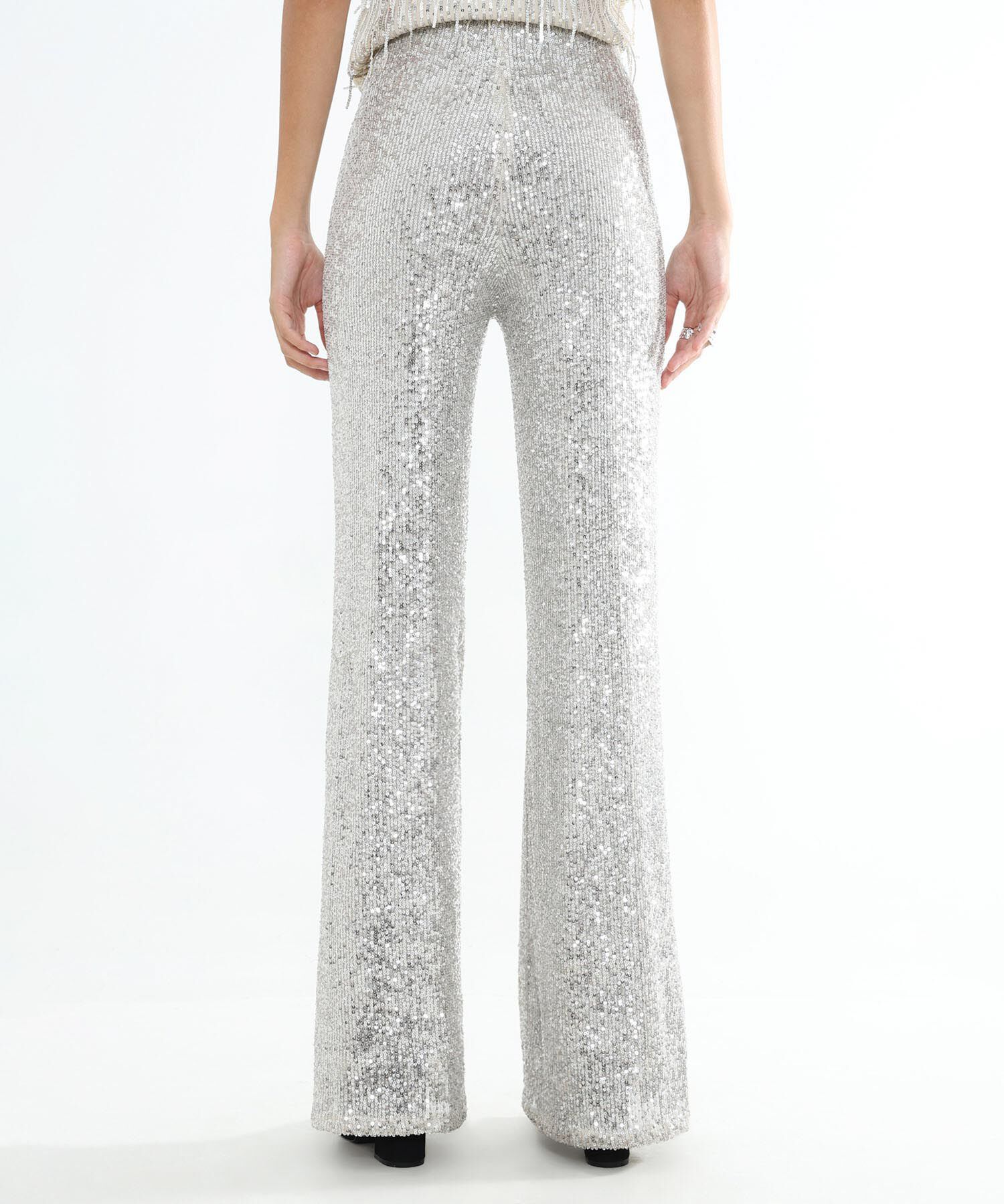 pantalones mujer brillantes
