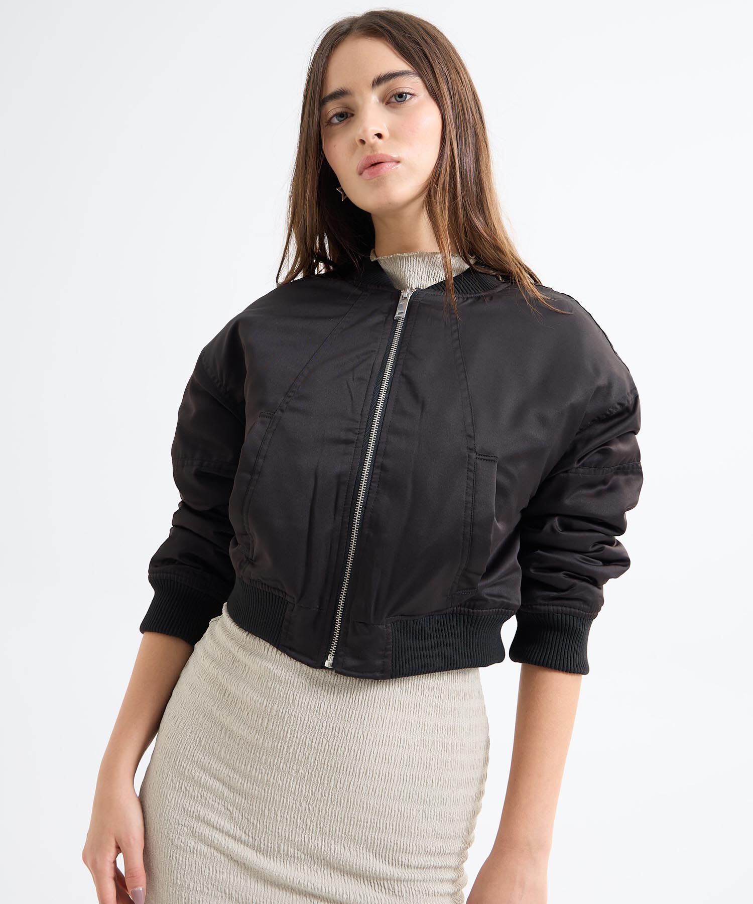 bomber jacket para mujer