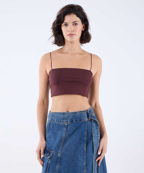 Crop top para mujer image number null