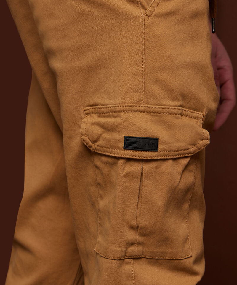 Pantal&oacute;n Jogger Cargo, Camel, hi-res