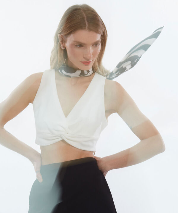 Crop Top Para Mujer