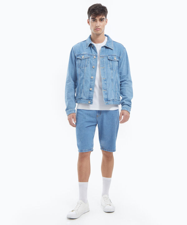 Bermudas jeans hombre image number null