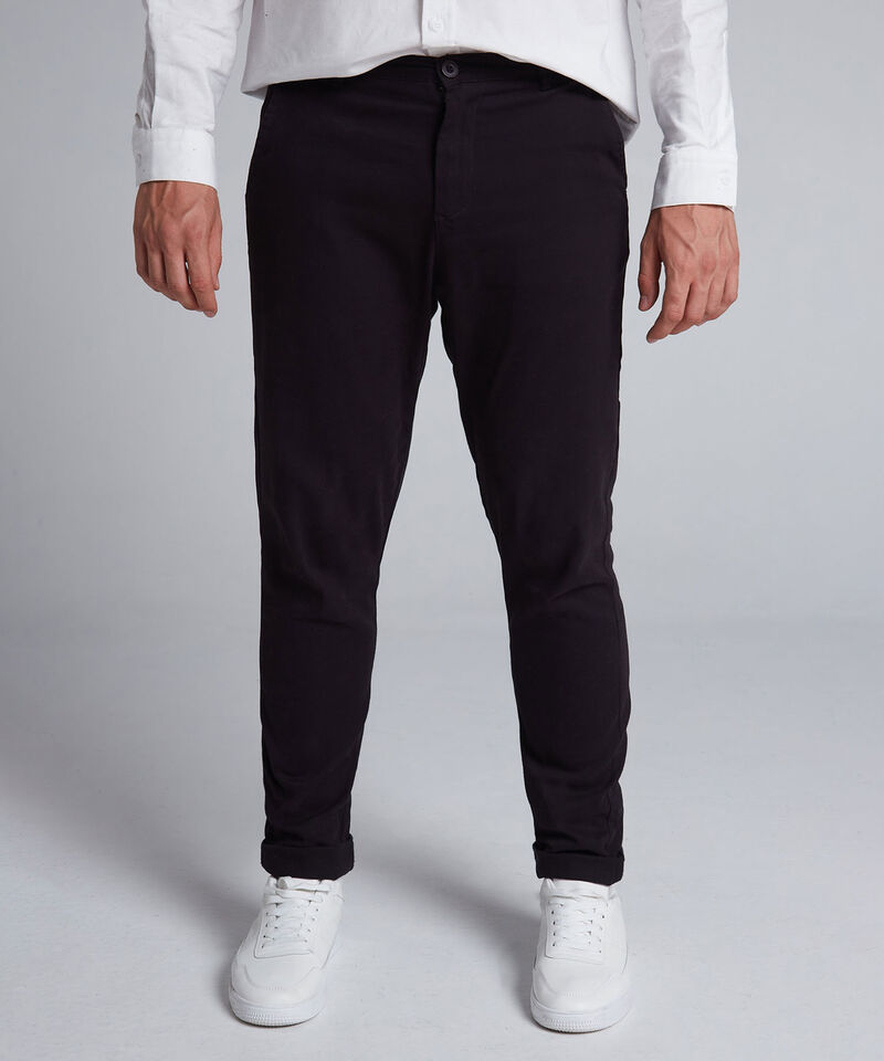 Pantal&oacute;n Chino, Negro, hi-res