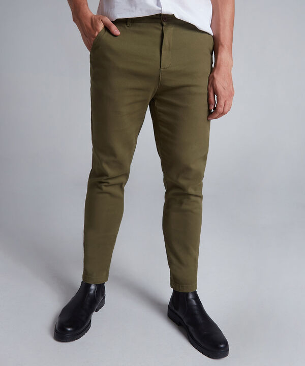 Pantal&oacute;n Chino, Verde, hi-res