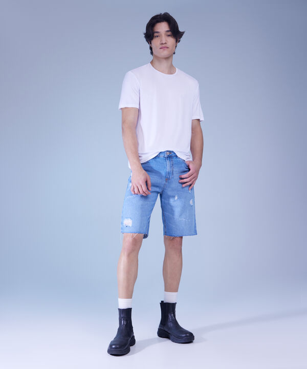 Bermudas jeans hombre image number null