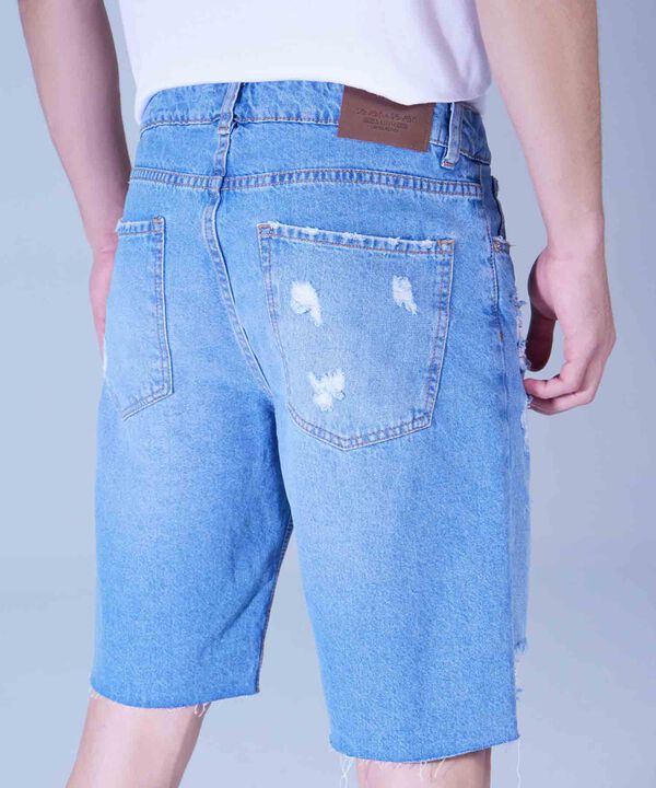 Bermudas jeans hombre