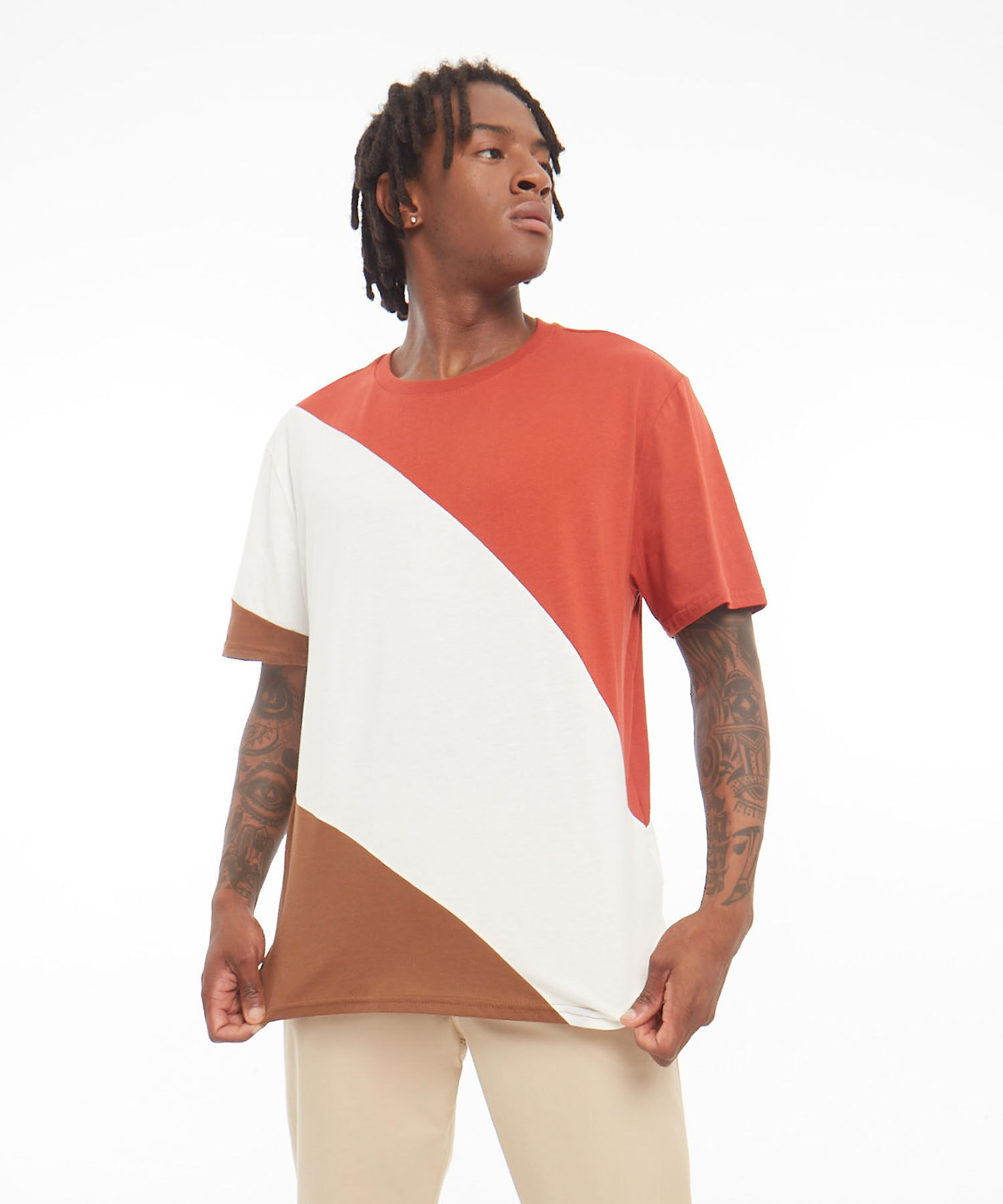 Camiseta En Ondas De Color Para Hombre Compra Online SEVEN SEVEN