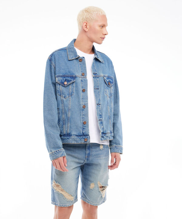 Bermudas jeans hombre image number null