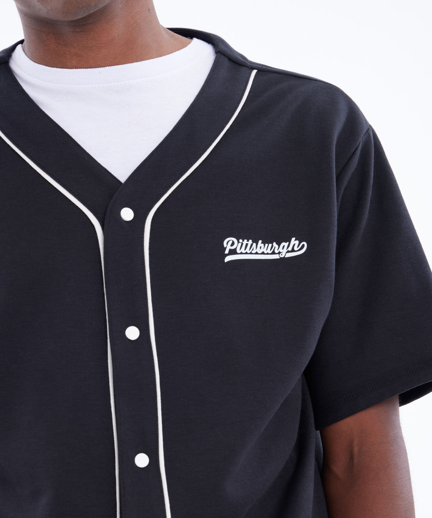 Camisa tipo beisbolera hot sale
