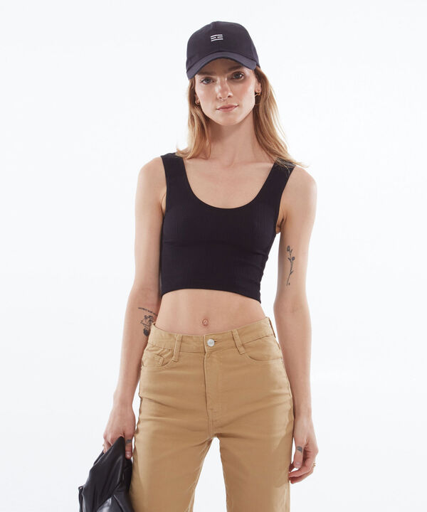 Crop Top Para Mujer image number null