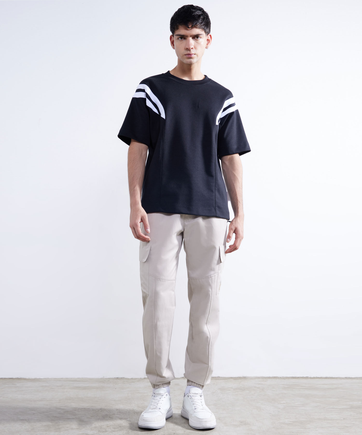 Jogger con Bolsillos Cargo, Crudo, hi-res