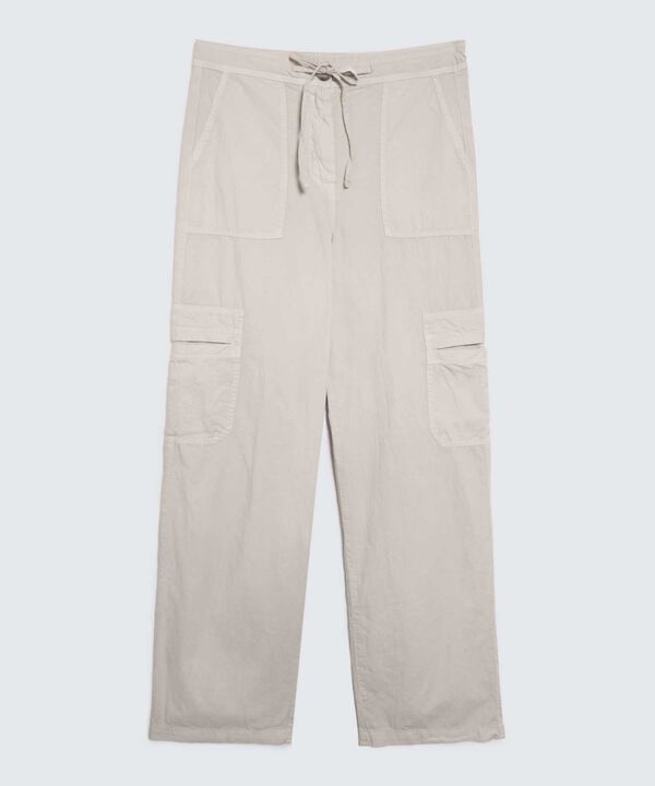 Pantal&oacute;n Cargo en Dril, Beige, hi-res