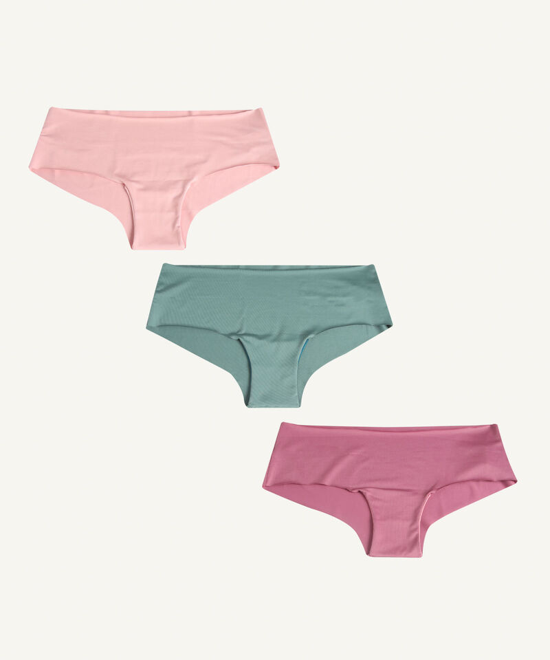 Ropa Interior Uniqlo Mid-rise Mujer Rosas Colombia Con Las Mejores