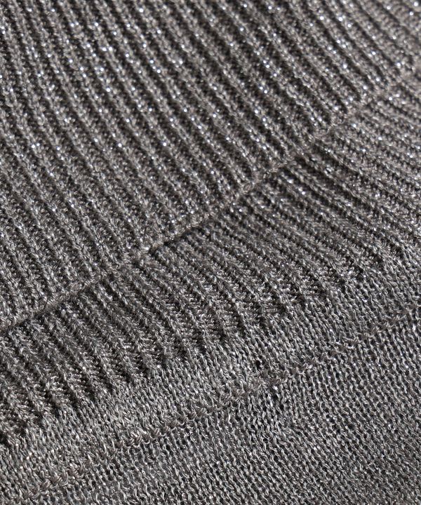 Camiseta Con Cuello Alto, Gris, hi-res