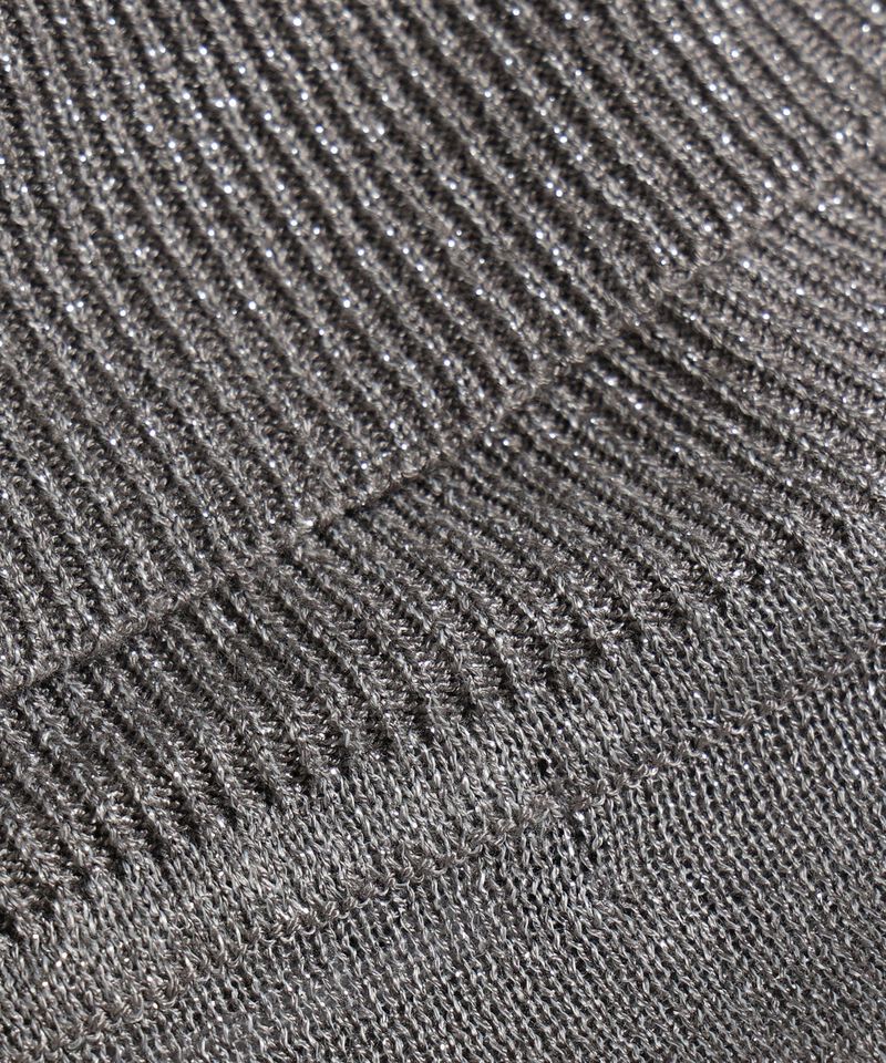 Camiseta Con Cuello Alto, Gris, hi-res