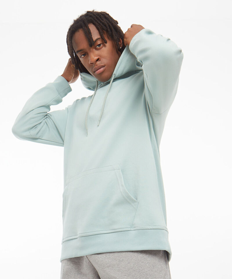Buzo Hoodie B&aacute;sico Unicolor, Verde, hi-res
