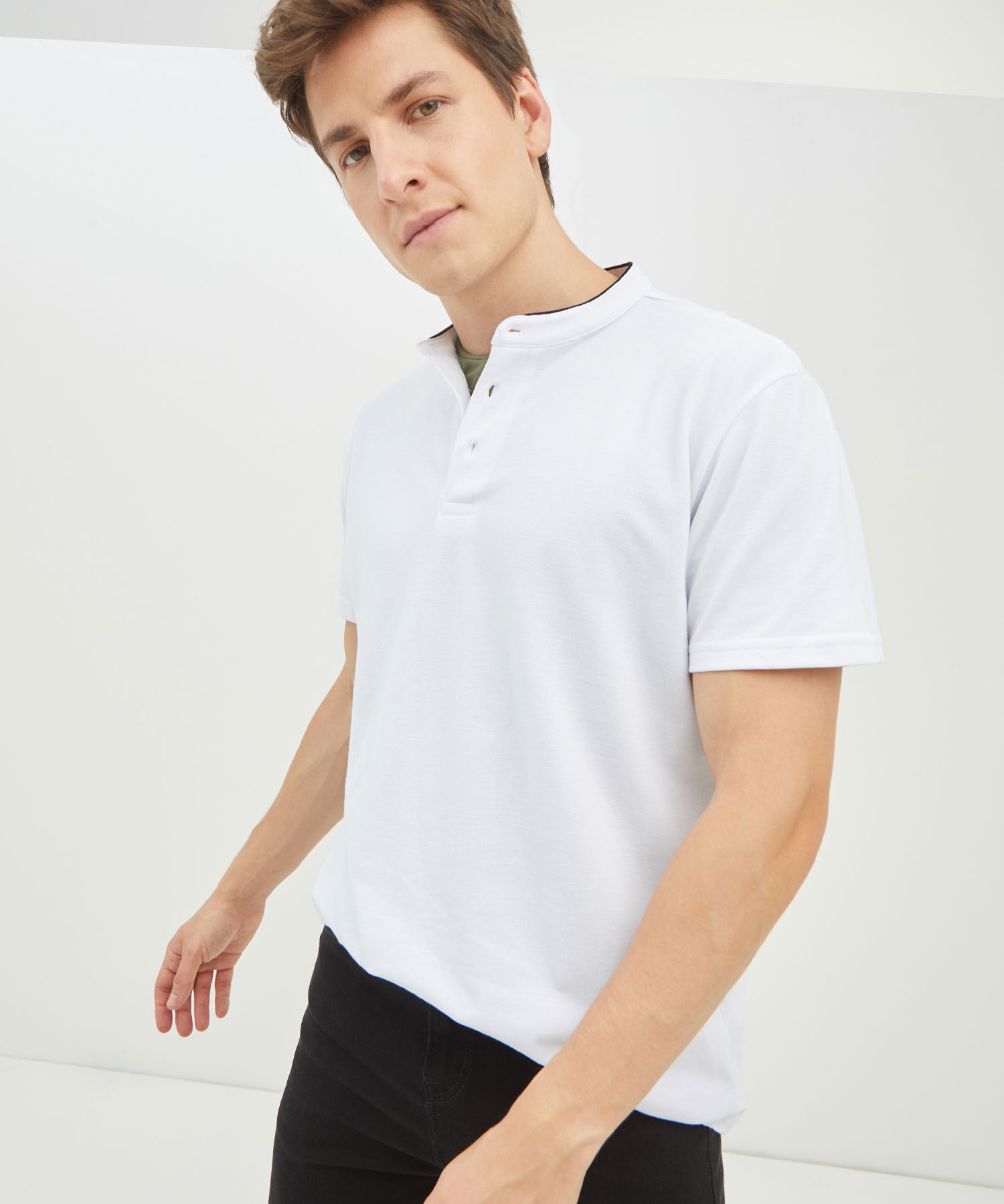 Camisetas polos básicas para hombre