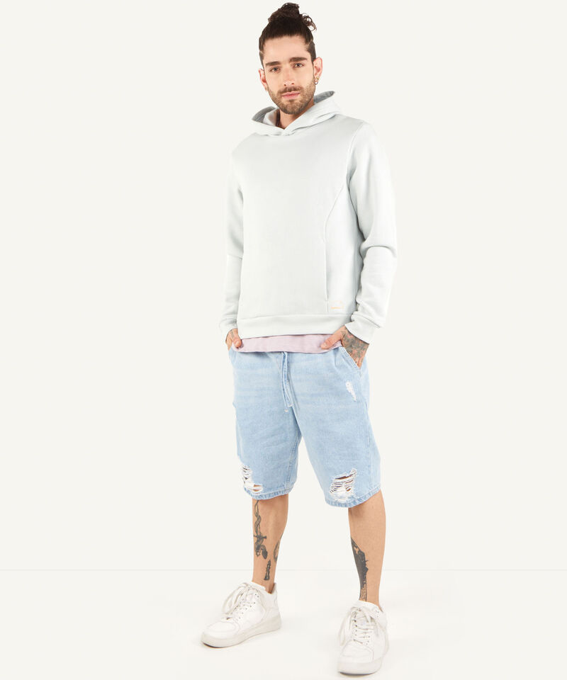 Bermudas jeans hombre