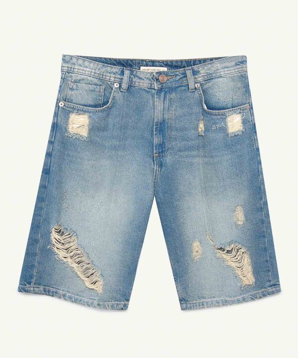 Bermudas jeans hombre