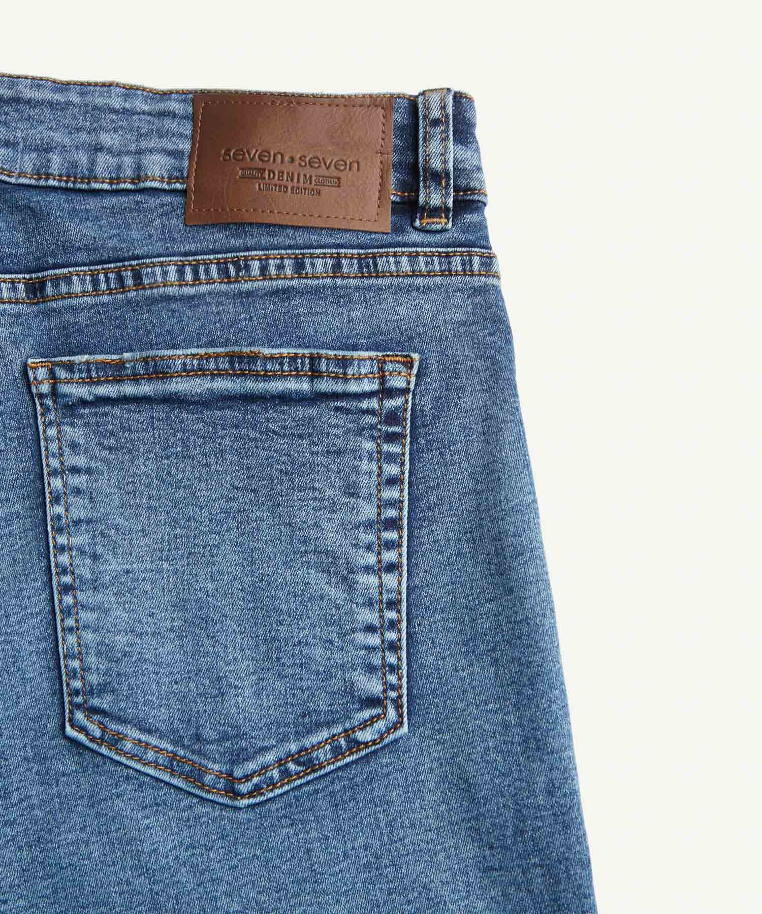 Bermudas jeans hombre