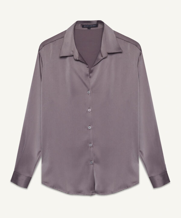 Blusa Con Estampado De Animal Print, Taupe, hi-res