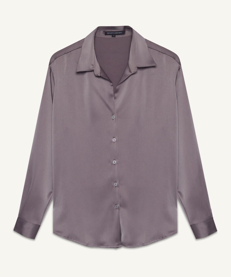 Blusa Con Estampado De Animal Print, Taupe, hi-res