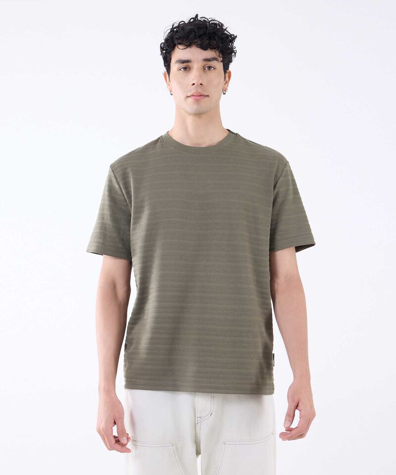 Camiseta Texturizada, VerdeClaro, hi-res
