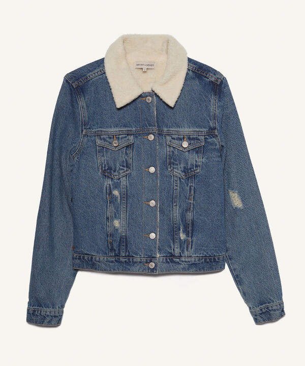 Chaquetas de jean mujer