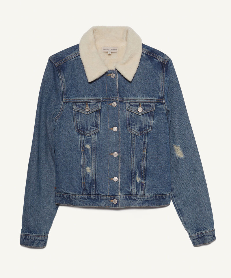 Chaquetas de jean mujer