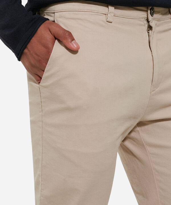 Pantal&oacute;n Chino Con Bolsillos, Avena, hi-res
