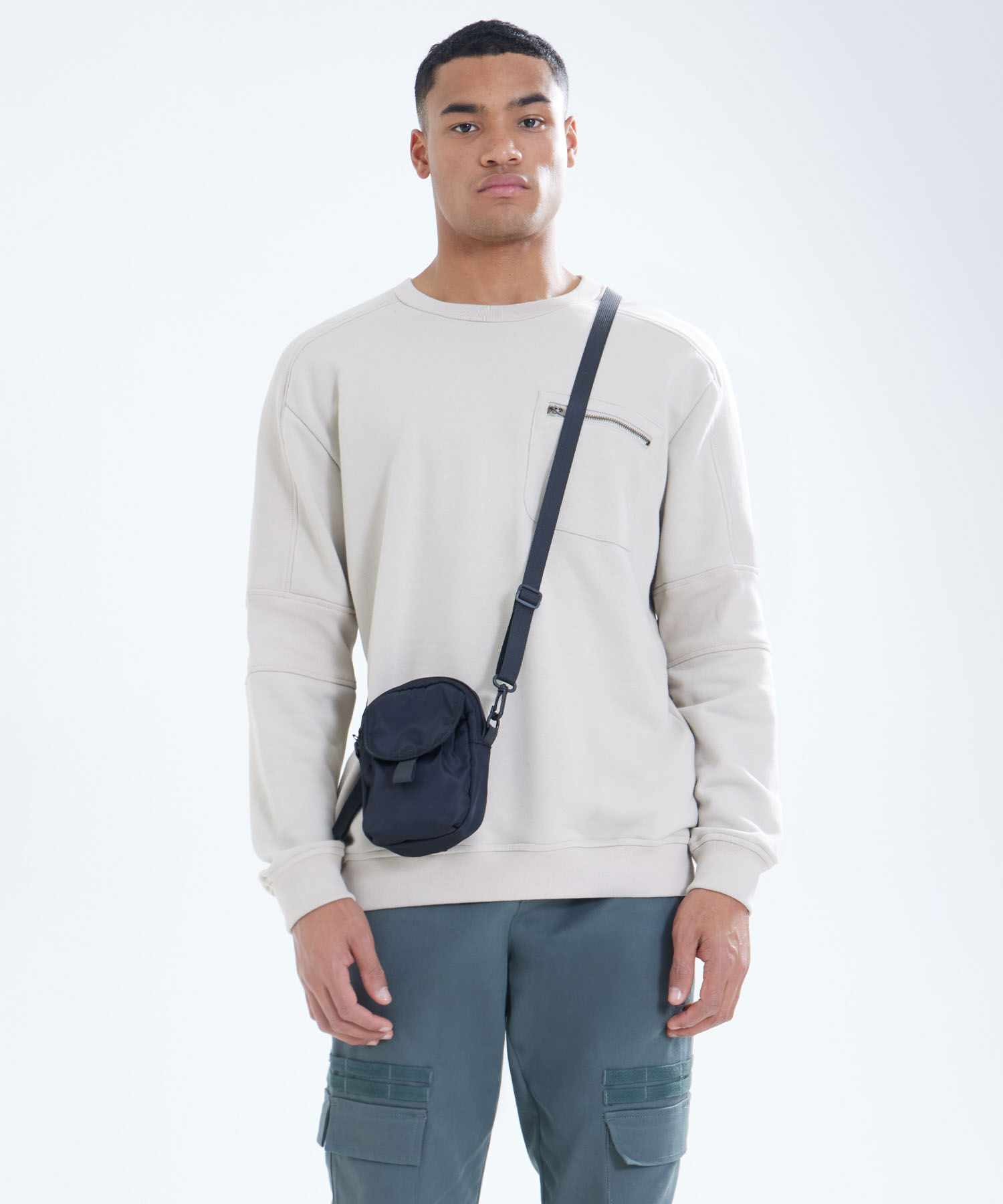 Buso Cuellos Redondo, Beige, hi-res